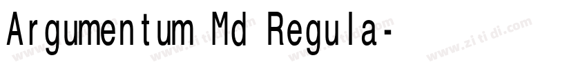 Argumentum Md Regula字体转换